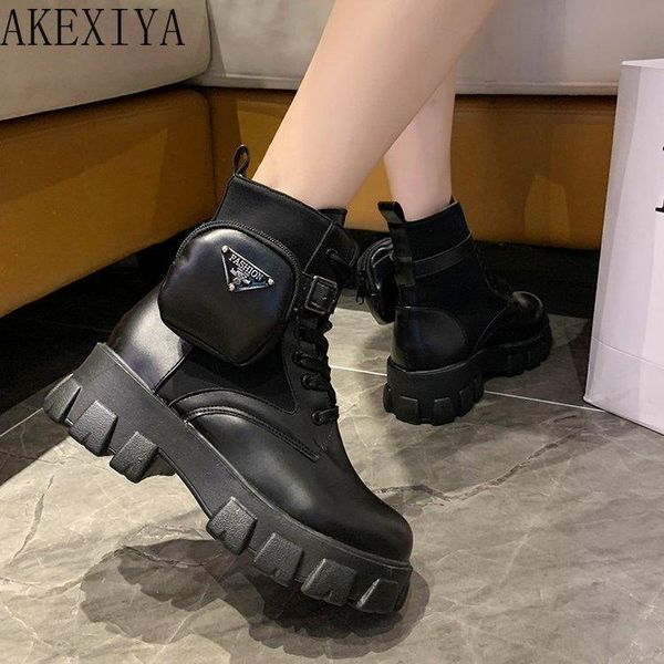 boots women chunky sole leather lace up casual high ankle for autumn winter 2021 size 43 shoes, Black
boots women chunky sole leather lace up casual high ankle for autumn winter 2021 size 43 shoes, Black