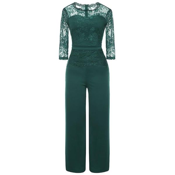 women's jumpsuits & rompers women jumpsuit ladies o-neck three quarter sleeve lace casual wide leg pants party and evening #1220, Black;white
women's jumpsuits & rompers women jumpsuit ladies o-neck three quarter sleeve lace casual wide leg pants party and evening #1220, Black;white