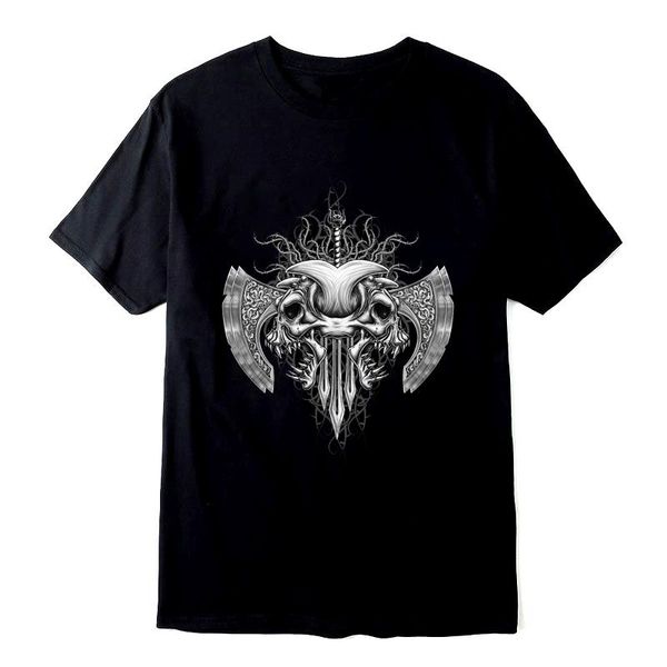 men's t-shirts viking cotton t-shirt fashion streetshirt short sleeve harajuku style round neck tshirt casual hip hop tee clothes drop, White;black
men's t-shirts viking cotton t-shirt fashion streetshirt short sleeve harajuku style round neck tshirt casual hip hop tee clothes drop, White;black