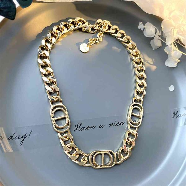 2021 luxury designer jewelry new fashion letter necklace women's net red ins hip hop personality versatile clavicle chain, Silver
2021 luxury designer jewelry new fashion letter necklace women's net red ins hip hop personality versatile clavicle chain, Silver