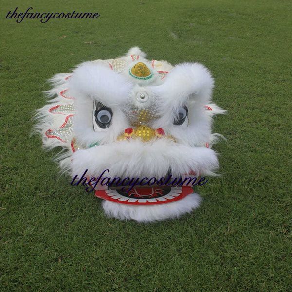 blinking eyes lion dance mascot costume kid size 2-5 ages 12 inches cartoon pure wool stage props funny parade kung fu chinese traditional c, Red;yellow
blinking eyes lion dance mascot costume kid size 2-5 ages 12 inches cartoon pure wool stage props funny parade kung fu chinese traditional c, Red;yellow