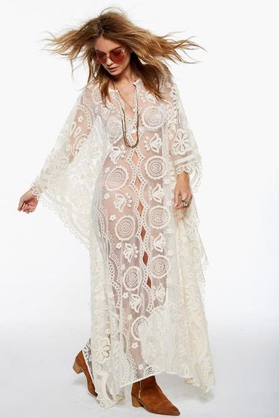casual dresses fashion loose v-neck bat sleeve hollow mesh maxi dress women luxury elegant white translucent robe lace beach long, Black;gray
casual dresses fashion loose v-neck bat sleeve hollow mesh maxi dress women luxury elegant white translucent robe lace beach long, Black;gray