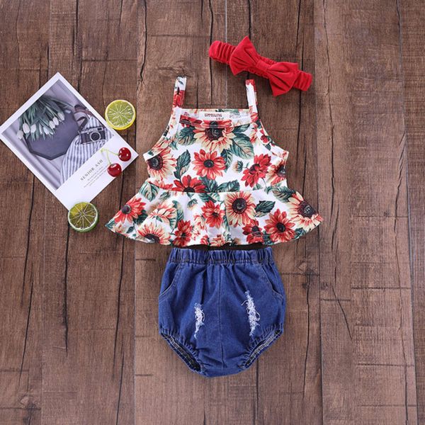 summer 2021 spring sleeveless women's suspender hairband pullover printing pants suit cotton children's wear, White
summer 2021 spring sleeveless women's suspender hairband pullover printing pants suit cotton children's wear, White