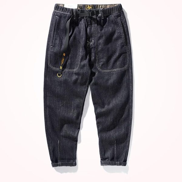 men's jeans 2021 four season loose tapered straight tooling non-fading denim fabric indigo blue trendy casual trousers
men's jeans 2021 four season loose tapered straight tooling non-fading denim fabric indigo blue trendy casual trousers