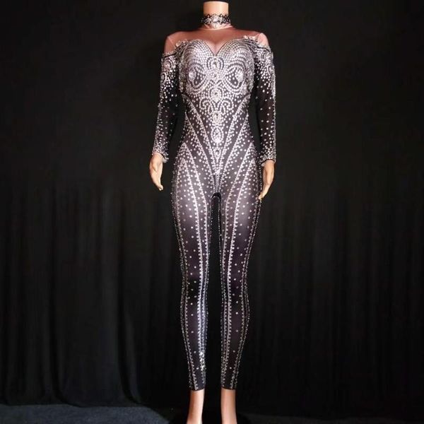 women's jumpsuits & rompers women performance stretch skinny rhinestones nightclub party bodysuit dj singer stage wear dancer catsuit, Black;white
women's jumpsuits & rompers women performance stretch skinny rhinestones nightclub party bodysuit dj singer stage wear dancer catsuit, Black;white