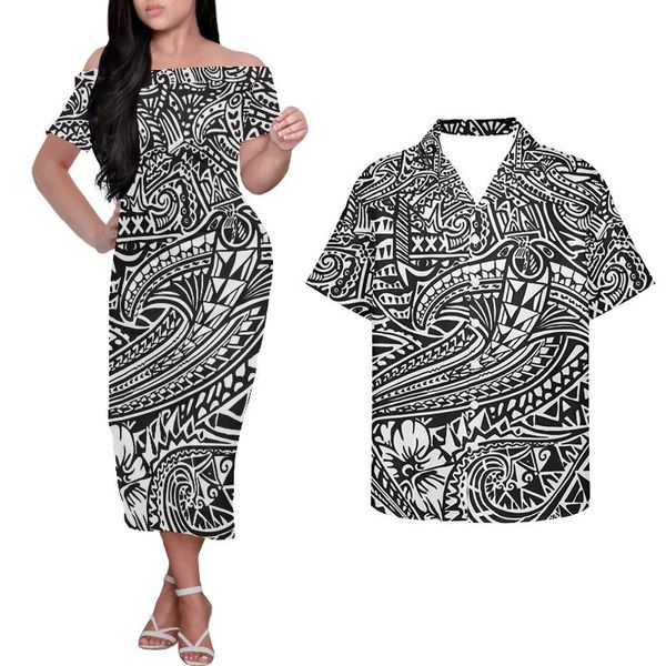 casual dresses hycool wholesale plus size summer clothes for women tribal tattoos print off shoulder dress polynesian matching men shirts, Black;gray
casual dresses hycool wholesale plus size summer clothes for women tribal tattoos print off shoulder dress polynesian matching men shirts, Black;gray