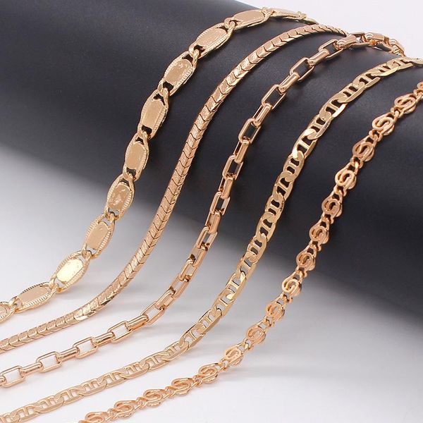 chains anietna style fashion jewelry men women 585 rose gold curb necklace / classic fabric 60cm, Silver
chains anietna style fashion jewelry men women 585 rose gold curb necklace / classic fabric 60cm, Silver