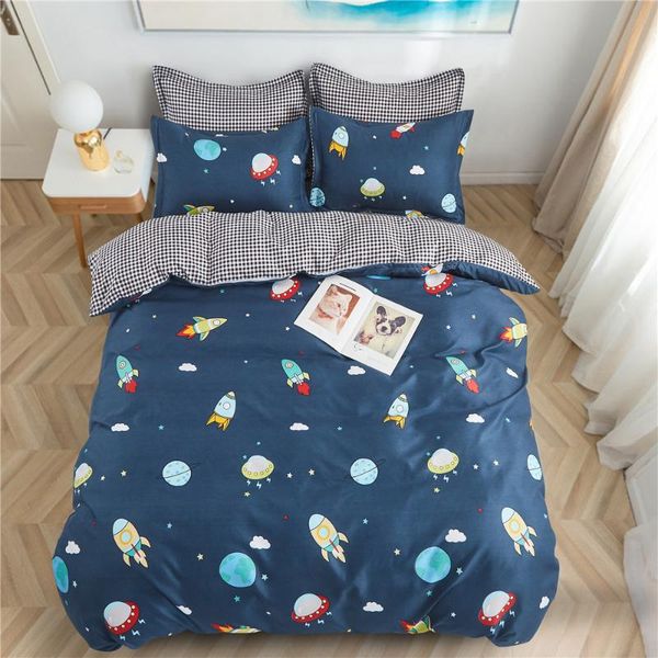 bedding sets cartoon planets set single king twin 2/3pieces kids plaid duvet cover and pillowcase bedclothes soft home textiles
bedding sets cartoon planets set single king twin 2/3pieces kids plaid duvet cover and pillowcase bedclothes soft home textiles