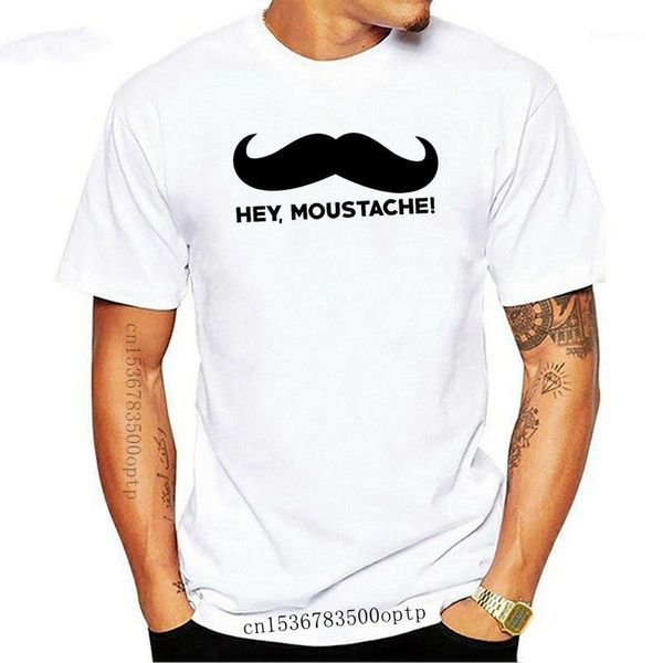 men's t-shirts hey mustache mens t-shirt large size tee shirt, White;black
men's t-shirts hey mustache mens t-shirt large size tee shirt, White;black