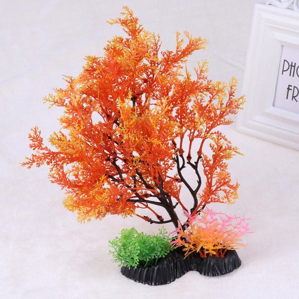 decorations 1 pc aquarium simulation plant tree fish tank artificial green orange ornament decor
decorations 1 pc aquarium simulation plant tree fish tank artificial green orange ornament decor