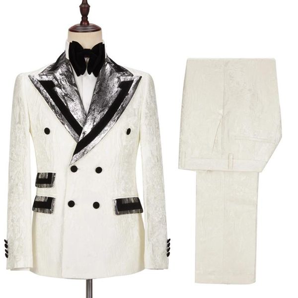men's suits & blazers 2021 men suit two pieces tuxedo tailor-made double breasted shawl lapel wedding party singer costume groom white, White;black
men's suits & blazers 2021 men suit two pieces tuxedo tailor-made double breasted shawl lapel wedding party singer costume groom white, White;black