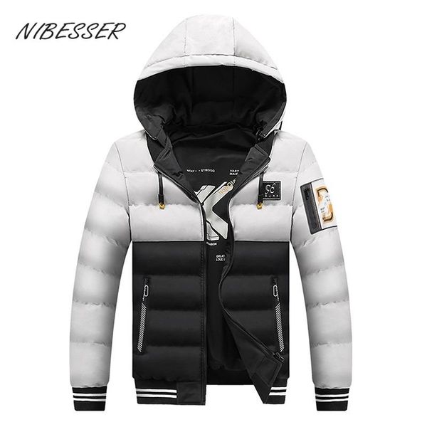 men's down & parkas nibesser men's jacket 2021 winter brand casual warm thick reversible coats men autumn outwear hooded coat, Black
men's down & parkas nibesser men's jacket 2021 winter brand casual warm thick reversible coats men autumn outwear hooded coat, Black