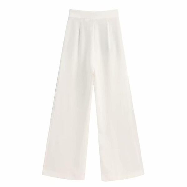 women's pants & capris 2021 summer style is still simple high waist was thin vertical tube sense side pockets wide leg, Black;white
women's pants & capris 2021 summer style is still simple high waist was thin vertical tube sense side pockets wide leg, Black;white
