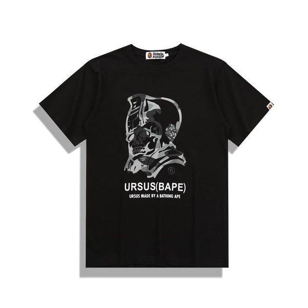 men's t-shirts summer and women's tide brand cartoon print general couple clothes pure cotton street short-sleeved t-shirt, White;black
men's t-shirts summer and women's tide brand cartoon print general couple clothes pure cotton street short-sleeved t-shirt, White;black