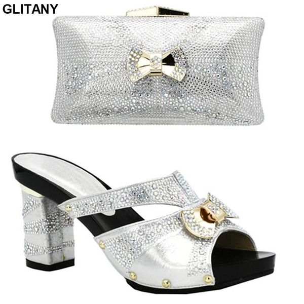dress shoes arrival summer high heeled for women nigerian wedding and bag set decorated with rhinestone party pumps, Black
dress shoes arrival summer high heeled for women nigerian wedding and bag set decorated with rhinestone party pumps, Black