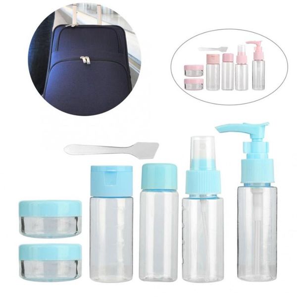 1 set portable spray refillable bottles kit plastic face cream lotion makeup container home travel empty spray refill bottles
1 set portable spray refillable bottles kit plastic face cream lotion makeup container home travel empty spray refill bottles