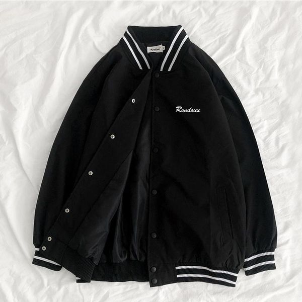 women's jackets oversize jacket female spring and autumn korean version student wide songyuan sufeng versatile thin baseball suit, Black;brown
women's jackets oversize jacket female spring and autumn korean version student wide songyuan sufeng versatile thin baseball suit, Black;brown