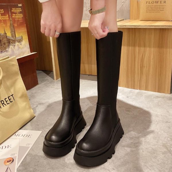 boots thigh high platform women slim thick sole heels shoes winter long 2021 wedges woman, Black
boots thigh high platform women slim thick sole heels shoes winter long 2021 wedges woman, Black