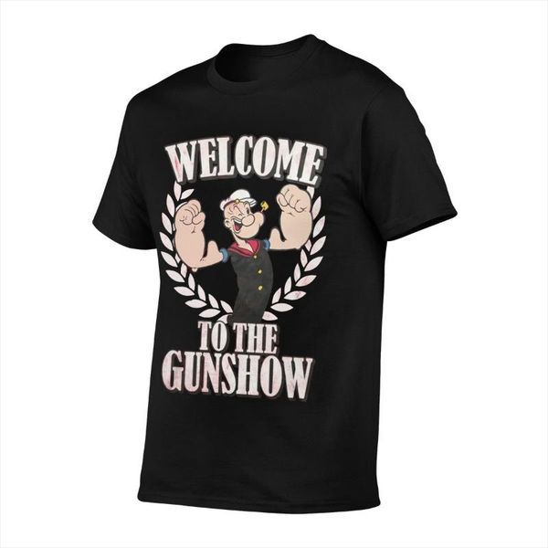 men's t-shirts officially licensed popeye welcome to the gunshow anime men t shirt oversized t-shirt super, White;black
men's t-shirts officially licensed popeye welcome to the gunshow anime men t shirt oversized t-shirt super, White;black