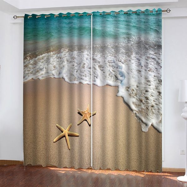 custom 3d curtains blackout window curtains for living room bedroom modern starfish on the beach kitchen door drapes curtain
custom 3d curtains blackout window curtains for living room bedroom modern starfish on the beach kitchen door drapes curtain