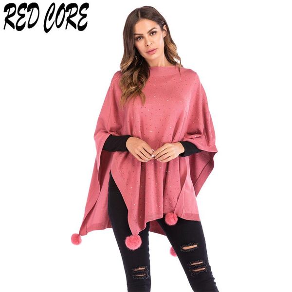 women's sweaters redcore ladies casual women knitted sweater pullover cloak autumn 2021 fashion loose warm coats my027, White;black
women's sweaters redcore ladies casual women knitted sweater pullover cloak autumn 2021 fashion loose warm coats my027, White;black
