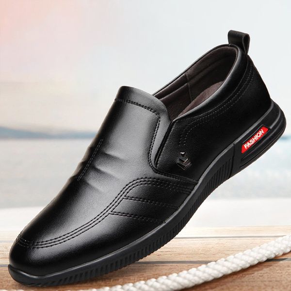 2021 spring new breathable low soft fashion business dress british style casual men's shoes, Black
2021 spring new breathable low soft fashion business dress british style casual men's shoes, Black