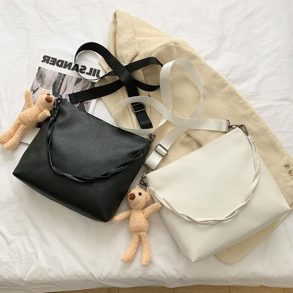 women's color 2021 pu solid bag class female messenger in trendy for tote university students new single shoulder cpunf
women's color 2021 pu solid bag class female messenger in trendy for tote university students new single shoulder cpunf