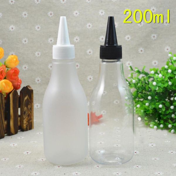 50pcs 200ml clear/frosted round empty plastic bottles container with pointed mouth e liquid bottle with screw cap wholesale
50pcs 200ml clear/frosted round empty plastic bottles container with pointed mouth e liquid bottle with screw cap wholesale