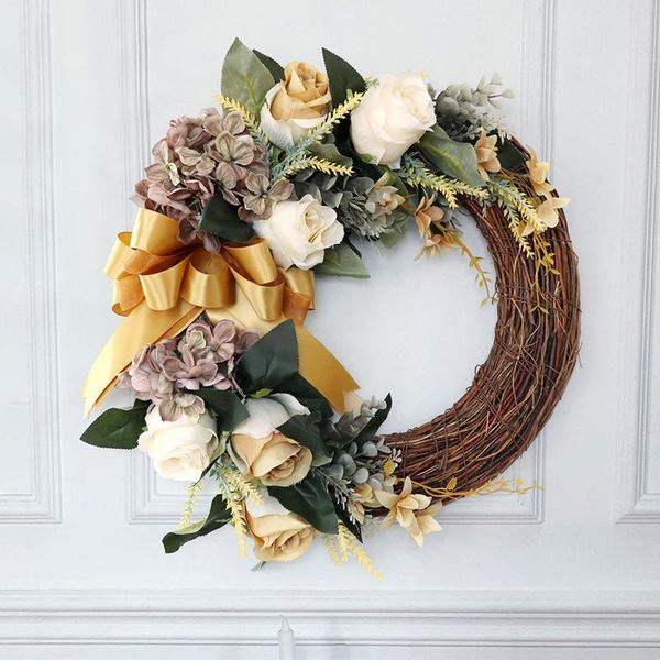 decorative flowers & wreaths imitation rose home decoration garland western wedding door wall hanging decoration, suitable for party
decorative flowers & wreaths imitation rose home decoration garland western wedding door wall hanging decoration, suitable for party