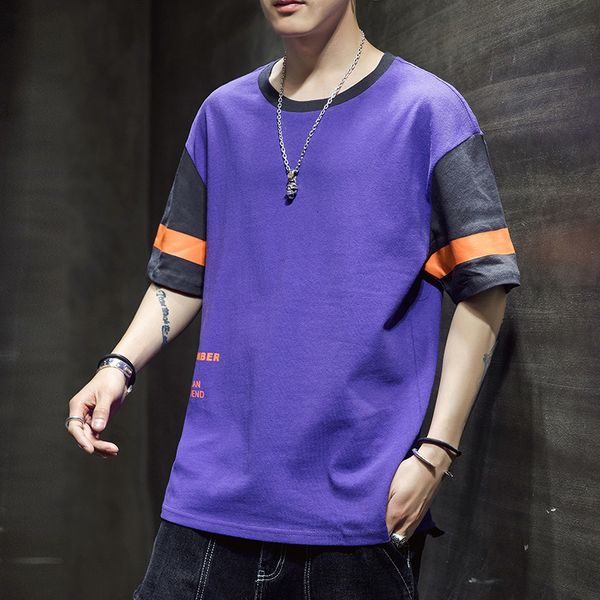 2021 new short sleeved t-shirt men summer instagram fashion trend loose-fitting original tees solid cotton tshirts male znvi, White;black
2021 new short sleeved t-shirt men summer instagram fashion trend loose-fitting original tees solid cotton tshirts male znvi, White;black