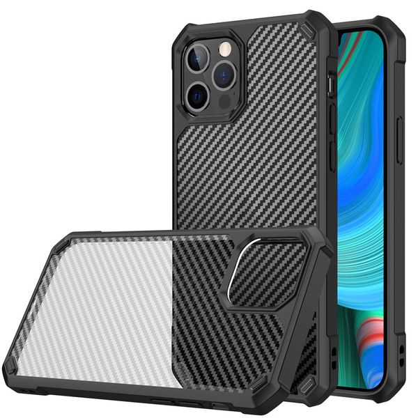 carbon fiber transparent phone cases for iphone 13 12 11 pro max xs xr x 8 7 6 6s plus case anti-fall acrylic pc hard back cover
carbon fiber transparent phone cases for iphone 13 12 11 pro max xs xr x 8 7 6 6s plus case anti-fall acrylic pc hard back cover