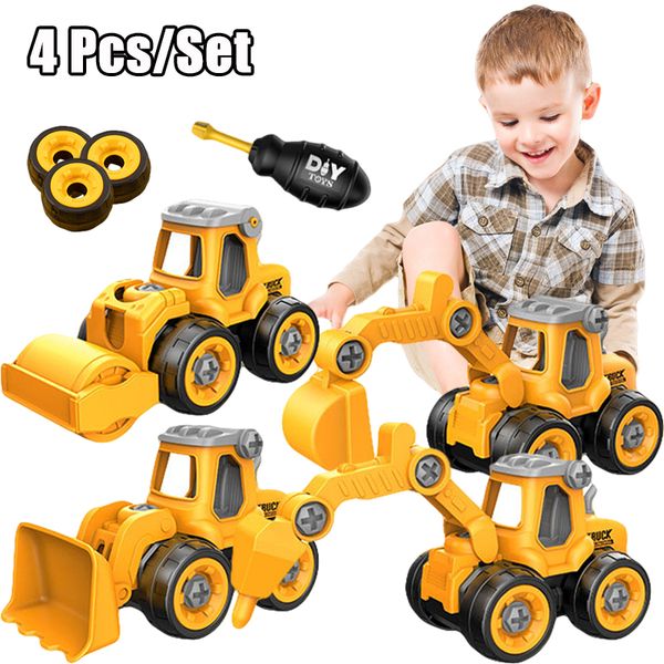 Childrens Puzzle DIY Disassembly Engineering Car Combination Set Assembling Excavator Bulldozer Drilling car And Pressure car
Childrens Puzzle DIY Disassembly Engineering Car Combination Set Assembling Excavator Bulldozer Drilling car And Pressure car