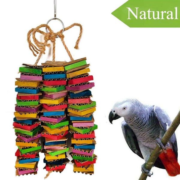 other bird supplies parrot toys for large birds cardboard big african grey natural wooden cage chewing toy with clip
other bird supplies parrot toys for large birds cardboard big african grey natural wooden cage chewing toy with clip