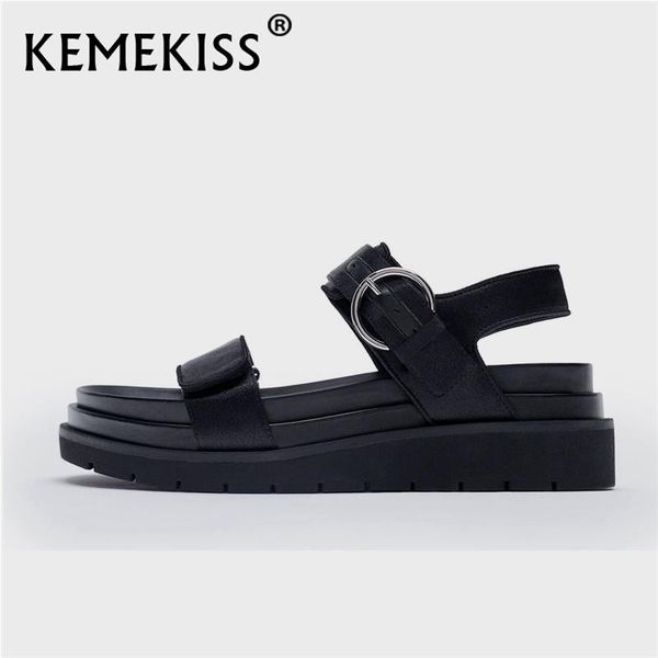 kemekiss new women fashion sandals buckle strap platform beach sandals casual ladies footwear concise summer size 35-41, Black
kemekiss new women fashion sandals buckle strap platform beach sandals casual ladies footwear concise summer size 35-41, Black