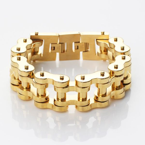 link, chain omkaiming 2021 selling fashion stainless steel men sport bangle jewelry bike bicycle bracelet hip hop style, Black
link, chain omkaiming 2021 selling fashion stainless steel men sport bangle jewelry bike bicycle bracelet hip hop style, Black