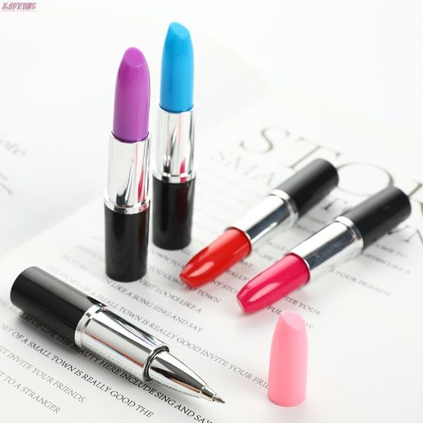 ballpoint pens cute pen creative lipstick for school office suppliesstationery colored ball blue ink sale, Blue;orange
ballpoint pens cute pen creative lipstick for school office suppliesstationery colored ball blue ink sale, Blue;orange