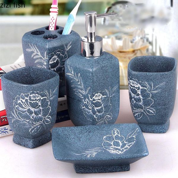 bath accessory set vintage nordic bathroom accessories soap dispenser toothbrush holder cup dish tray household storage supplies
bath accessory set vintage nordic bathroom accessories soap dispenser toothbrush holder cup dish tray household storage supplies
