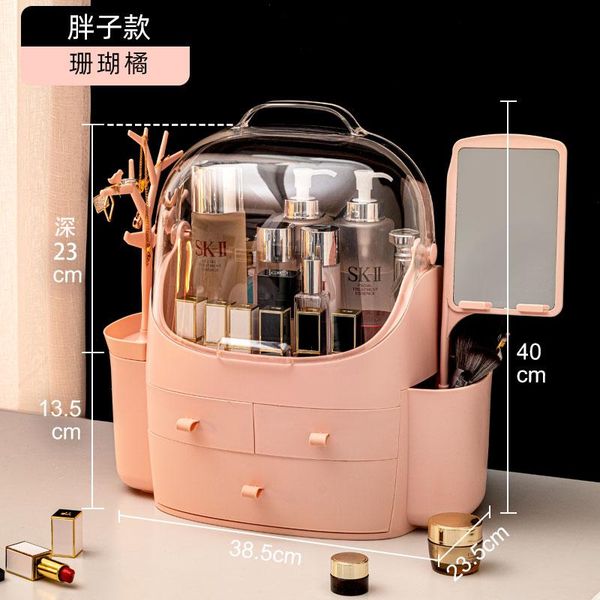 portable cosmetic storage box organizer handle domestic makeup storage box maquiagens household products ej50ms
portable cosmetic storage box organizer handle domestic makeup storage box maquiagens household products ej50ms