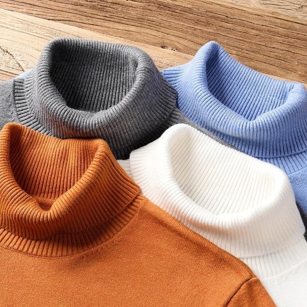 men's sweaters autumn winter sweater men solid color mock neck warm knit streetwear cashmere pullovers stretch soft, White;black
men's sweaters autumn winter sweater men solid color mock neck warm knit streetwear cashmere pullovers stretch soft, White;black