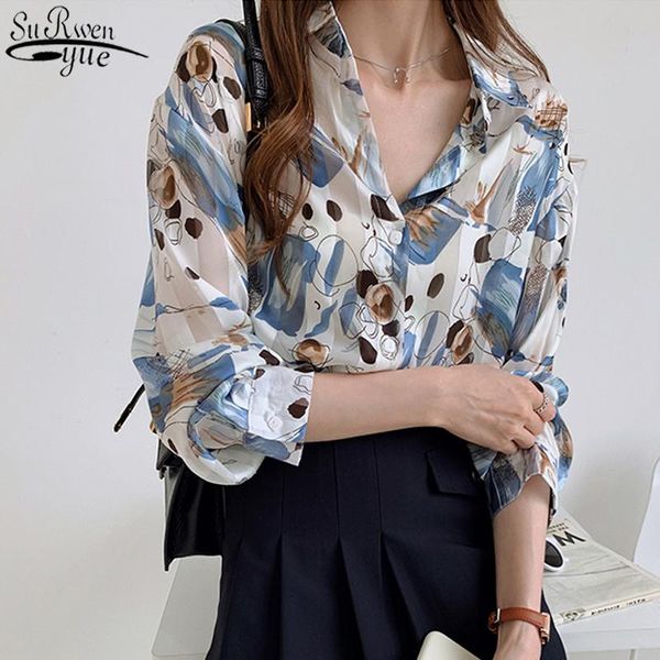 casual plus size women blouse 2021 long sleeve cotton shirt women clothes cardigan autumn print chic ladies 10288, White
casual plus size women blouse 2021 long sleeve cotton shirt women clothes cardigan autumn print chic ladies 10288, White