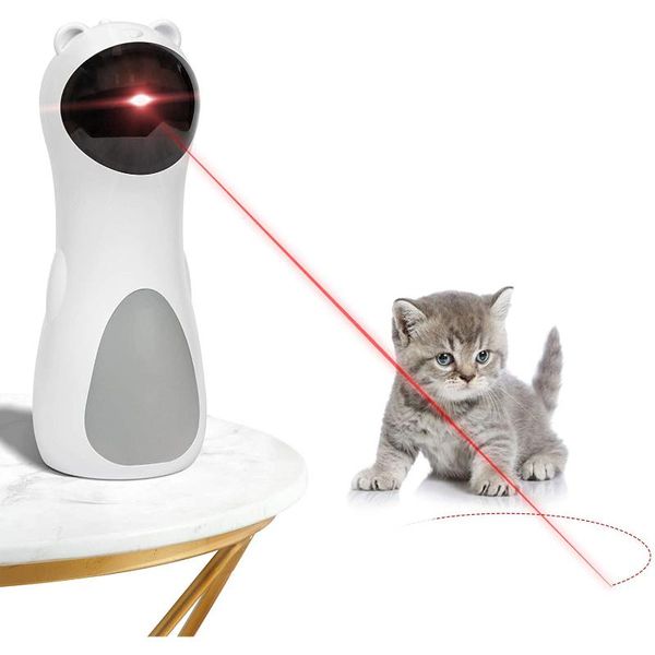 cat toys automatic laser toy interactive red pointer for indoor cats kittens dogs usb/battery powered 5 random pattern
cat toys automatic laser toy interactive red pointer for indoor cats kittens dogs usb/battery powered 5 random pattern
