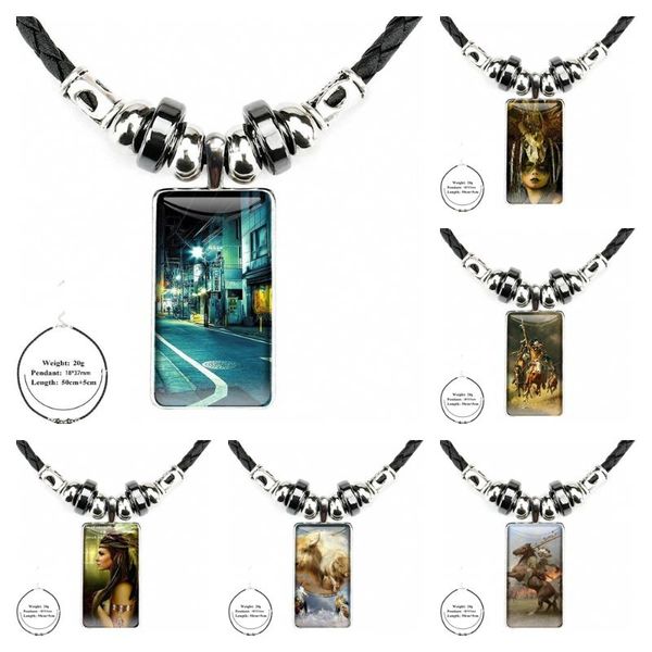 pendant necklaces art painting jewelry with steel plated glass cabochon choker long rectangle black hematite necklace for girl, Silver
pendant necklaces art painting jewelry with steel plated glass cabochon choker long rectangle black hematite necklace for girl, Silver