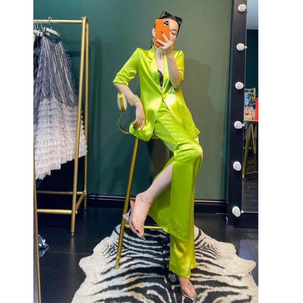 women's two piece pants 2021 women autumn winter solid casual 2 set lady office button blazer & split pant suit female plus size slim e, White
women's two piece pants 2021 women autumn winter solid casual 2 set lady office button blazer & split pant suit female plus size slim e, White