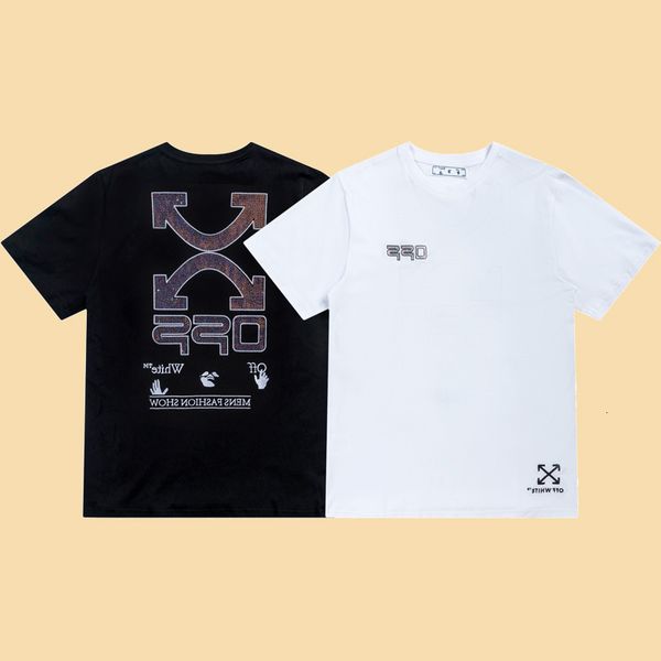 correct off2021 summer new style drill arrstyle short sleeve youth men's and women's loose cotton t-shirt versatile, White;black
correct off2021 summer new style drill arrstyle short sleeve youth men's and women's loose cotton t-shirt versatile, White;black