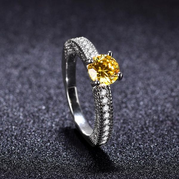wedding rings jewelry for women 2021 trend ring with yellow stone gift girls wife couple, Slivery;golden 
wedding rings jewelry for women 2021 trend ring with yellow stone gift girls wife couple, Slivery;golden