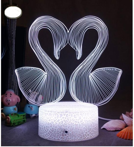 night lights 3d light 7 color changing swan led desk table lamp remote control touch base for home bedroom decor beside lighting gift
night lights 3d light 7 color changing swan led desk table lamp remote control touch base for home bedroom decor beside lighting gift
