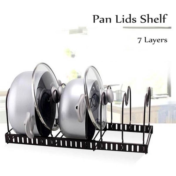 kitchen storage & organization 7 layers saucepans flatware organizer foldable holder tool pan lids shelf pot cover rack
kitchen storage & organization 7 layers saucepans flatware organizer foldable holder tool pan lids shelf pot cover rack