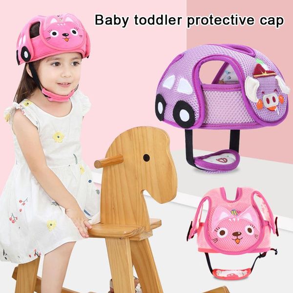 caps & hats baby safety helmet head protection kids adjustable soft headguard anti-collision cap an88, Yellow
caps & hats baby safety helmet head protection kids adjustable soft headguard anti-collision cap an88, Yellow
