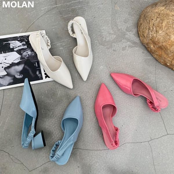 molan brand designer 2021 spring fashion pointed shallow woman sandals socofy ladies shoes back strap middle heels pumps office, Black
molan brand designer 2021 spring fashion pointed shallow woman sandals socofy ladies shoes back strap middle heels pumps office, Black