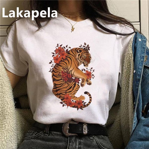 summer tiger cartoon graphic women t shirts harajuku short sleeve ropa mujer tees korean drop, White
summer tiger cartoon graphic women t shirts harajuku short sleeve ropa mujer tees korean drop, White
